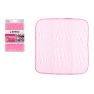 Салфетка кухонная для уборки без царапин Non-Scratch, розовая, размер: 30х29 см  ...PERFECTO LINEA 45-360002