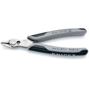 Бокорезы прецизионные Electronic Super Knips®XL кромка без фаски, L-140 мм., твердость 54 HRC, INOX-...KNIPEX 7803140ESD