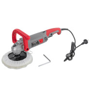 Полировальная машина электрическая (220V, 1200W, 800-3600 об/мин, диаметр круга-180мм)  ...FORCEKRAFT FK-PA-03060