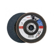 Круг лепестковый 125х22.2 мм K80 Best for Metal (плоский)  BOSCH 2.608.607.328