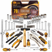 Набор инструментов в пластиковом кейсе (78 предметов)  FORSTIME FT-4782-5