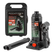 Домкрат бутылочный 3т, 180-345мм, в кейсе  Rock FORCE RF-T90304S(DS)
