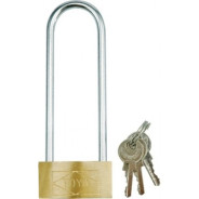 Замок навесной латунный  40х105мм  VOREL 77700
