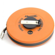 Рулетка геодезическая, 20 м х 12.5 мм, лента ПВХ, закрытый круглый корпус  ...Sparta 312175