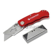 Нож универсальный складной с запасными лезвиями 10шт (крепление "на пояс")  ...Forsage F-5055P43