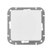 Выключатель 1 клав. перекрестный (cкрытый, 10А) белый, Astrum,  (промежуточный)  ...BYLECTRICA С6/2 10-3562