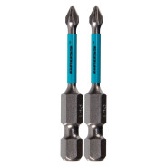 Набор бит торсионных PH1x50 mm, для ударных шуруповертов, 2 шт.  ...Gross 11485
