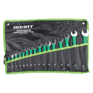 Набор ключей комбинированных, 6-24мм, 16шт, в прорезиненной оплетке  ...ВОЛАТ 13380-16