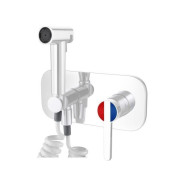 Смеситель для биде (Lt) D35, серия Lotus белый, (Встраиваемый, Излива нет) a-five ...A-five A5-0743