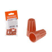 Зажим соединительный изолирующий СИЗ-3, 5,5 мм2, 10 шт, оранжевый,  ...ЮПИТЕР JPZ1-7206-02-10