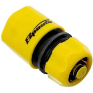 Соединитель пластмассовый быстросъемный для шланга 1/2", аквастоп SPARTA ...Sparta 66141