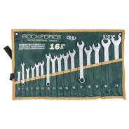 Набор ключей комбинированных 16пр. 6-19,22,24мм RockFORCE Rock FORCE RF-5161P Premium