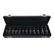 Головки торцевые ударные 1/2" 6гр. 10-24мм L78мм СrMo, набор 12 предметов  ...H-D HD-12102406BLS