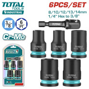 Набор ударных головок 3/8 "   (6 шт)TOTAL THKISD38062