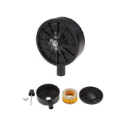 Фильтр воздушный для компрессора 1/2", бумажный фильтроэлемент,  ...ECO AEF-12P