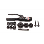 Пробойник гидравлический ручной 8т(?22, 27.5, 34, 43, 49, 60мм, сталь нерж.-1.6мм, медь/алюм.-3.2мм,...FORCEKRAFT FK-71002E