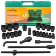 Набор инструментов ударных 26пр. 3/4" 6гр. (17-50мм)  Forsland Forsland-68262-5MPB