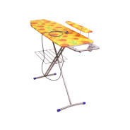 Доска гладильная НИКА 7 (фанера 1220*380), подрукавн, подс.п/утюг, полка д/белья, удлинит.  ...NIKA Н7