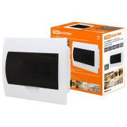 Бокс ЩРВ-П-10 модулей встраиваемый пластик IP41  TDM SQ0902-0009