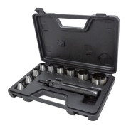 Пробойники, набор 10пр. (5, 6, 8, 10, 12.5, 16, 20, 25, 32 мм.)  Rock FORCE RF-31091K