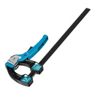 Струбцина реечная быстрозажимная, металлический корпус, рычажный храповый механизм, 12"/ 300 mm...Gross 20721