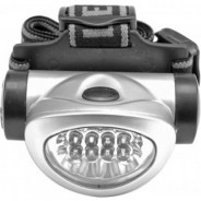 Фонарик налобный (8LED, 1.5V, 3хААА)  VOREL 88670