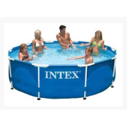 Каркасный бассейн Metal Frame, круглый, 366х76 см (от 6 лет)  INTEX 28210NP