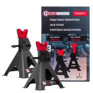 Подставка ремонтная 3т (h min 290мм, h max 420мм) (к-т 2шт.)  FORCEKRAFT FK-T43001C