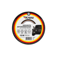 Изолента автомобильная флис, 0.3х19 mm, 15 м  KRANZ KR-09-2906
