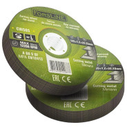 Круг отрезной по металлу 125х1.2.х22.23мм-20шт  ForsLine FL-CW505(20 шт к-т)