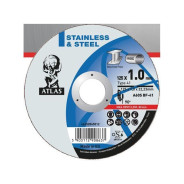 Круг отрезной 125x1.0x22.2 mm для металла ATLAS (A60S-T41 металл/нержавейка)  ...NORTON 66252845012