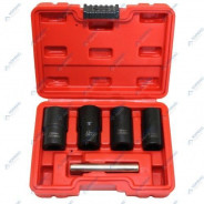 Набор адаптеров-экстракторов для демонтажа поврежденных болтов и гаек, 5 предметов  ...ХОРЕКС АВТО HZ 24.1.063S