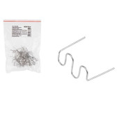 Скоба плоская 0.6 mm  для WG 7001, WG 7002 100 шт.  WORTEX 323335