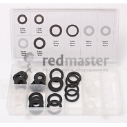 Набор пластиковых шайб для маслосливных пробок, 60пр., пластиковом органайзере  ...Forsage F-01Z0252