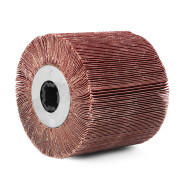 Барабан шлифовальный лепестковый #180, 120х100 мм., посадка 19 мм.  ...MESSER 11-57-028