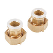 Узел присоединительный DN-20 (2 шт. в уп.)  Цветлит ЦРБ0120