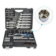 Набор инструментов 82+6 пр. Premium 1/4" (12 гр.) 1/2" (сорв. гр.)  ...Forsage F-4821-7 PREMIUM