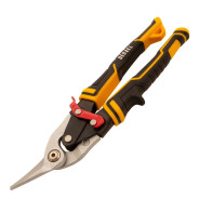 Ножницы по металлу, 270мм, прямой и левый рез, сталь-СrMo, трехкомп.рук-ки   ...DENZEL 78372