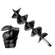 Бур почвенный ф200х800x20мм  (Двухзаходный)  ECO ED-202