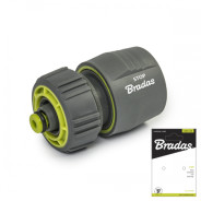 Соединение Быстросъемное с аквастопом 1/2" - 5/8" LIME LINE SOFT  ...BRADAS LE-S2140K
