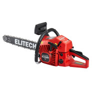 Бензопила,45см3,2.0кВт/2.7л.с.,шина46см,3200-1000об/мин,шаг-0,325",паз-1.5мм,т/б-0.55л,4.8 кг П...ELITECH 205449