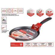 Сковорода блинная ф 24х2.0 см, алюм., антиприг. покр., для индукц. плит, серия CHEF, (Подходит для в...PERFECTO LINEA 55-242100