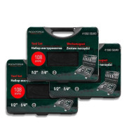 ( 3 K-T ) Набор инструмента 108пр.1/4"&1/2" (6гр.)(4-32мм) RockFORCE ...Rock FORCE RF-41082-5EURO ( 3 K-T )