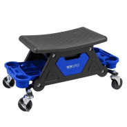 Стул пластиковый передвижной с выдвижным ящиком и пластиковыми ложементами (г/п 130кг, сиденье 450х2...YATAFORCE YF-F-TRH6800