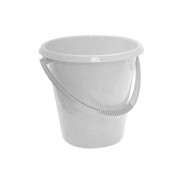 Ведро 17л с мерной шкалой, мраморный  IDEA М2409