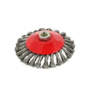 Щётка-крацовка получаша крученная 125mm М14  GEKO G00607