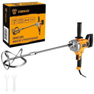 Миксер строительный 1300Вт, М14, 800об/мин, DEKO DKM1300Deko 063-4991