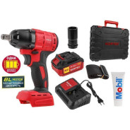 Аккумуляторный ударный гайковерт CWR 0318 ALL1 18В, 1АКБ 4А/ч, 1/2", 310Нм,  ...WORTEX 329229