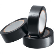 Набор изоленты черной, 19 мм х 10 м, 3 шт.  Matrix 88857