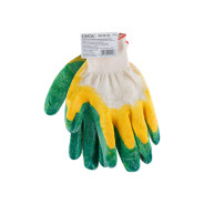 Перчатки х/б с латексным покрытием (двойной облив) 13класс  ...STARTUL ST7196